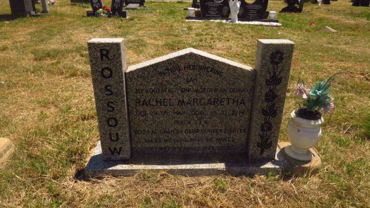 ROSSOUW Rachel Margaretha 1969-2014 
