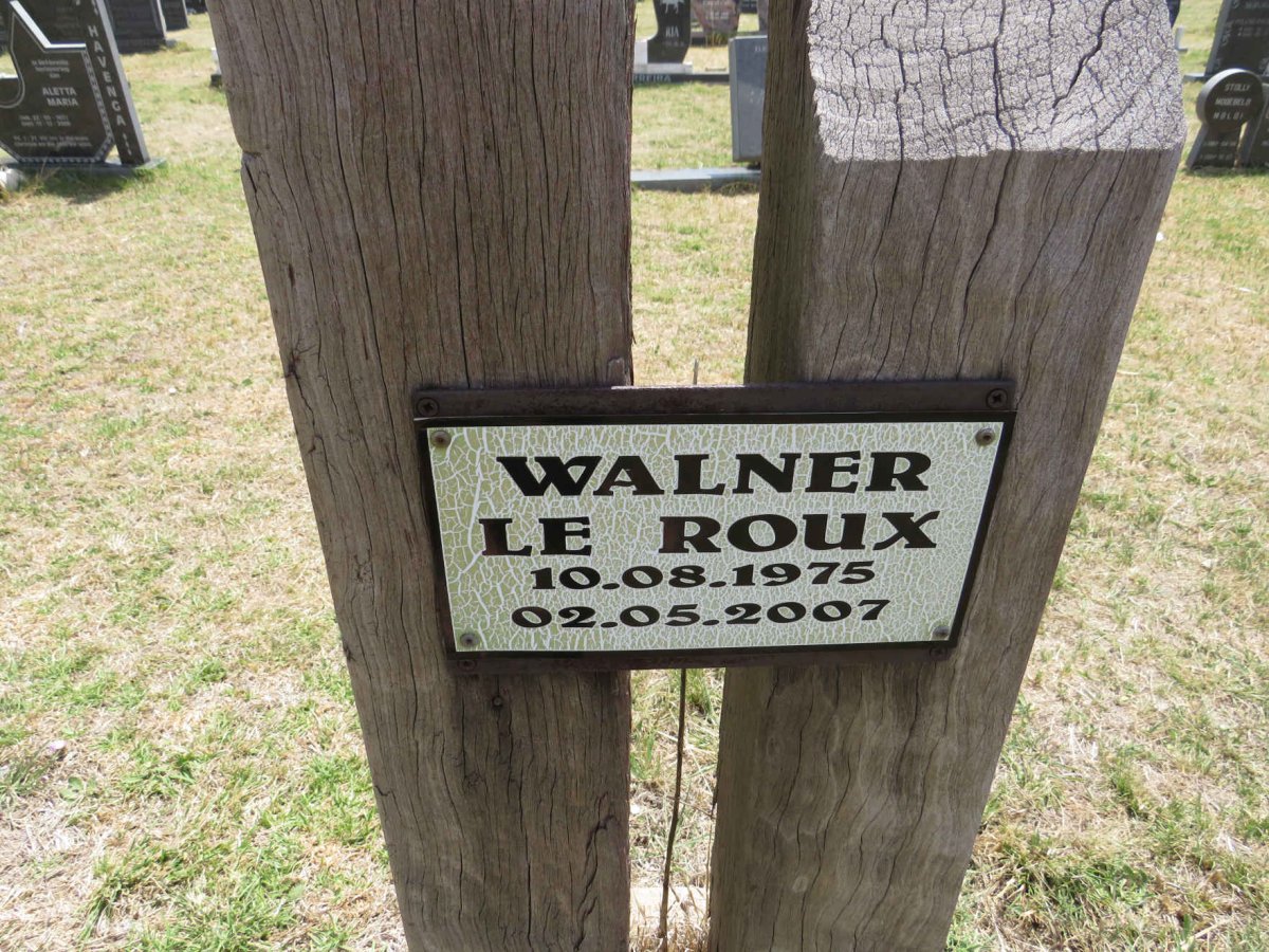 ROUX Walner, le 1975-2007