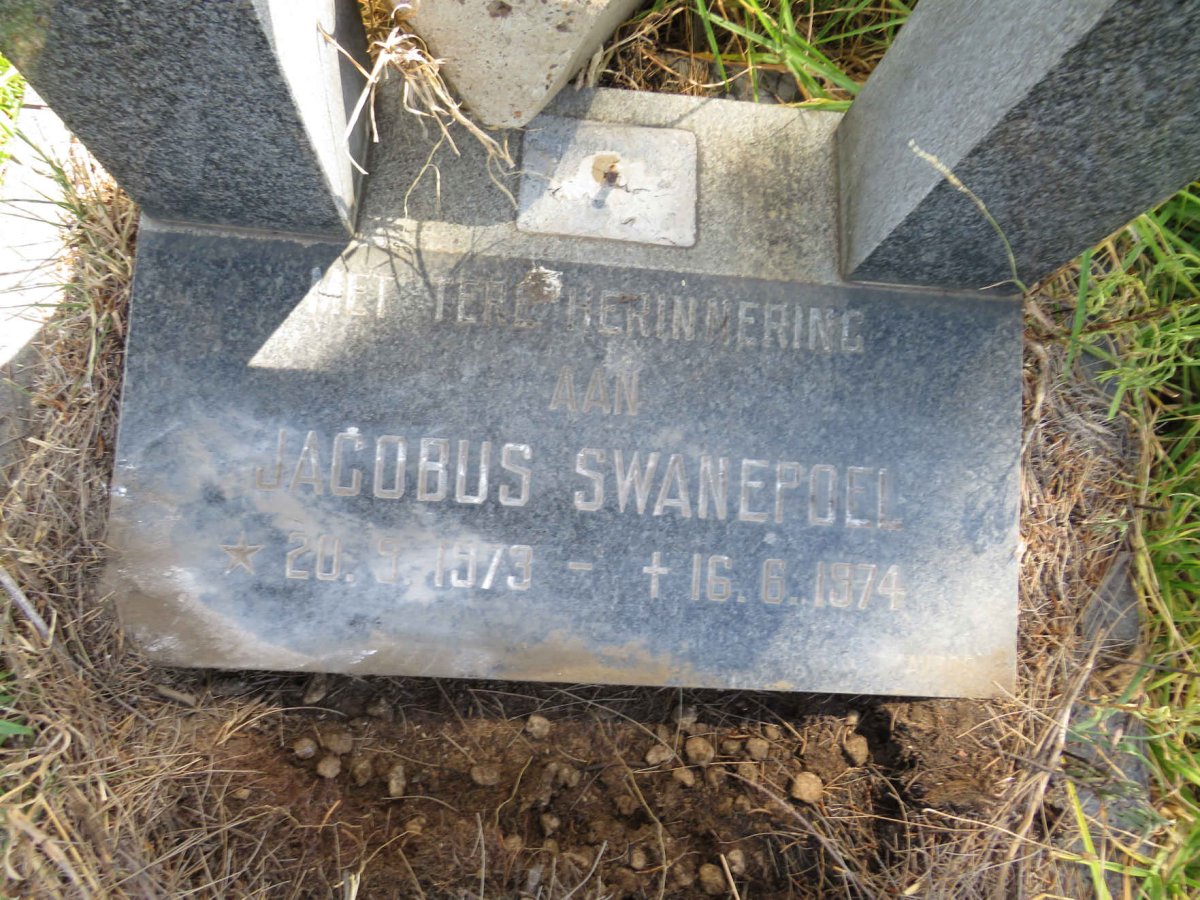 SWANEPOEL Jacobus 1973-1974