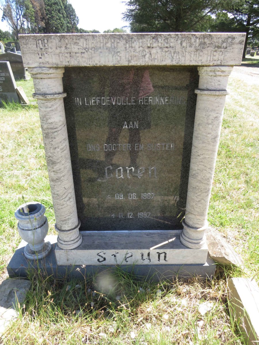 STEYN Caren 1967-1997