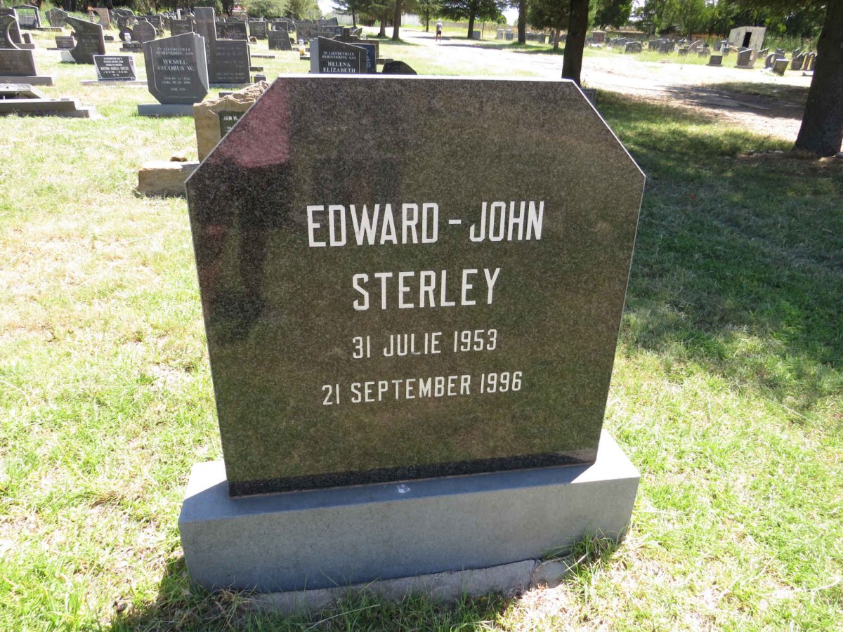 STERLEY Edward-John 1953-1996