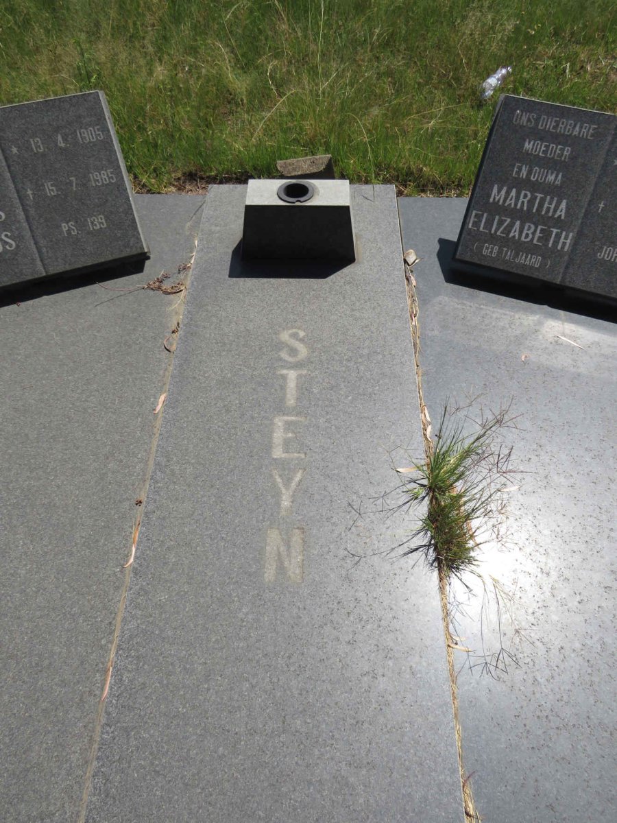 STEYN Petrus Paulus 1905-1985 & Martha Elizabeth TALJAARD 1910-1992 _1