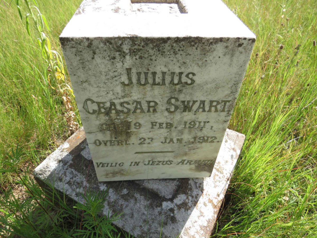 SWART Julius Ceasar 1911-1912