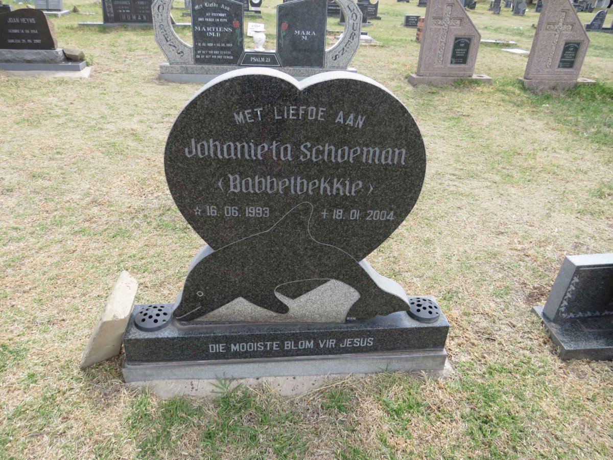 SCHOEMAN Johanieta 1993-2004