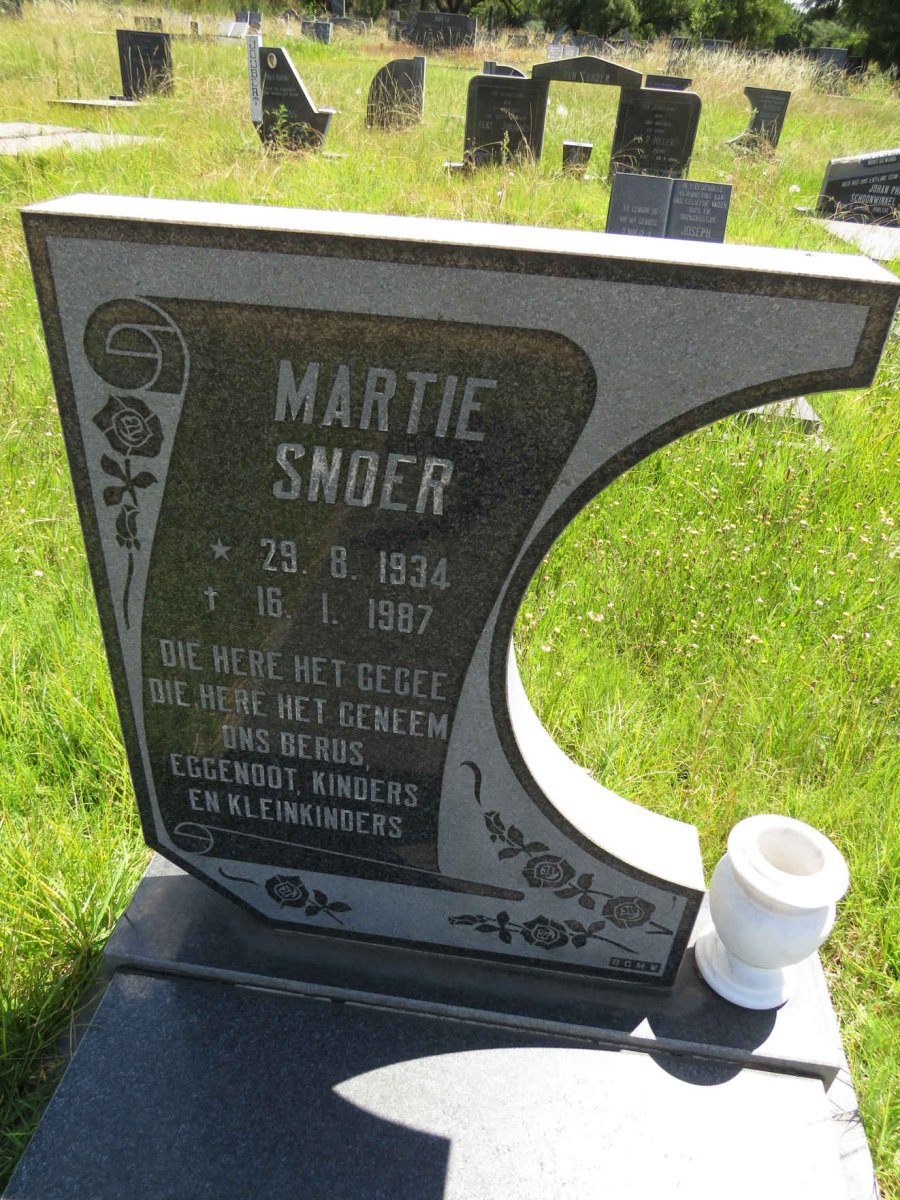 SNOER Martie 1934-1987