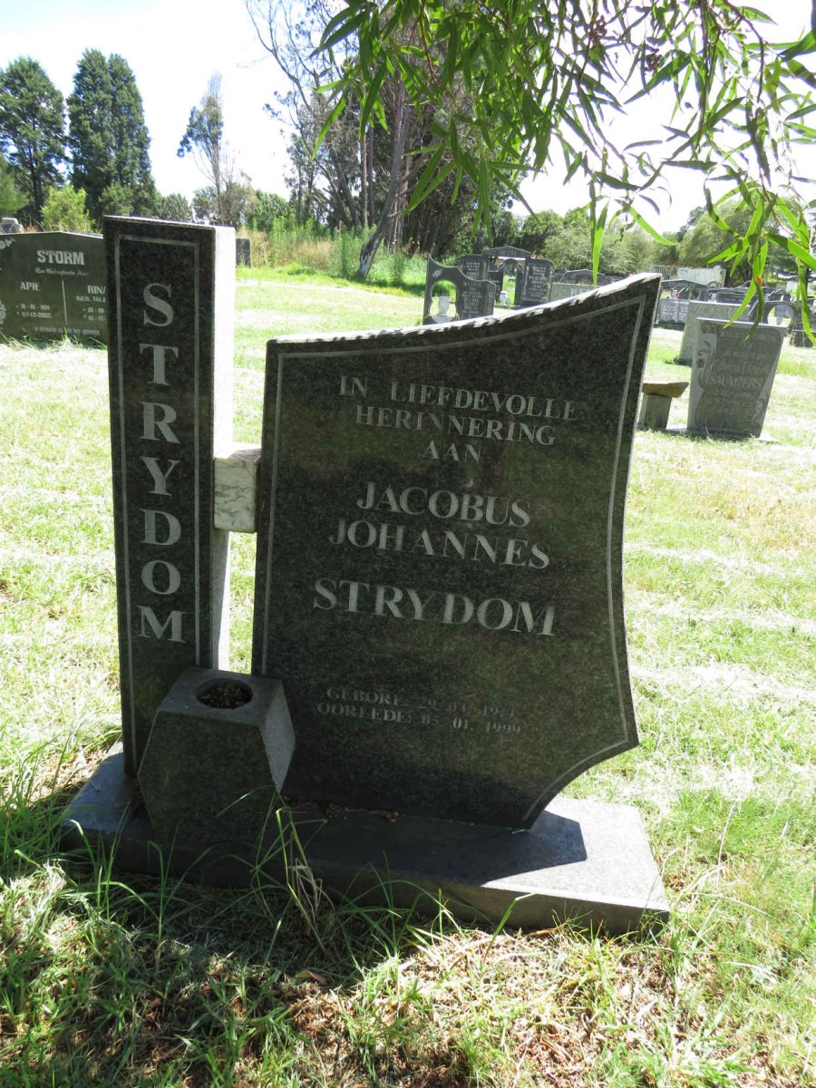 STRYDOM Jacobus Johannes 19?4-1999