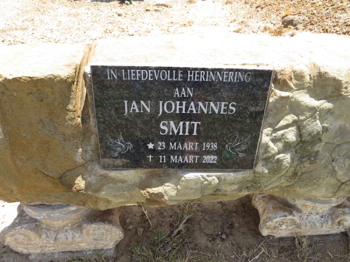 SMIT Jan Johannes 1938-2022