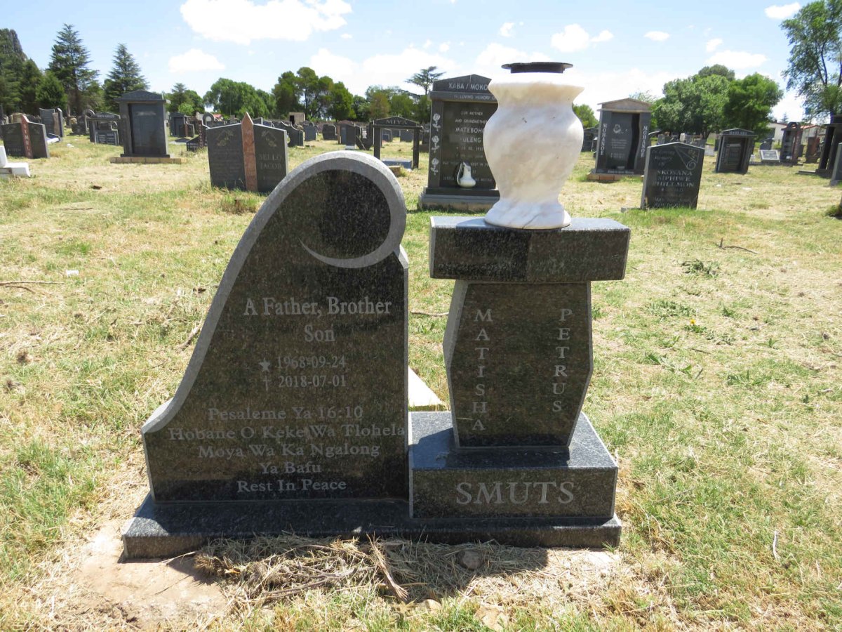 SMUTS Matisha Petrus 1968-2018