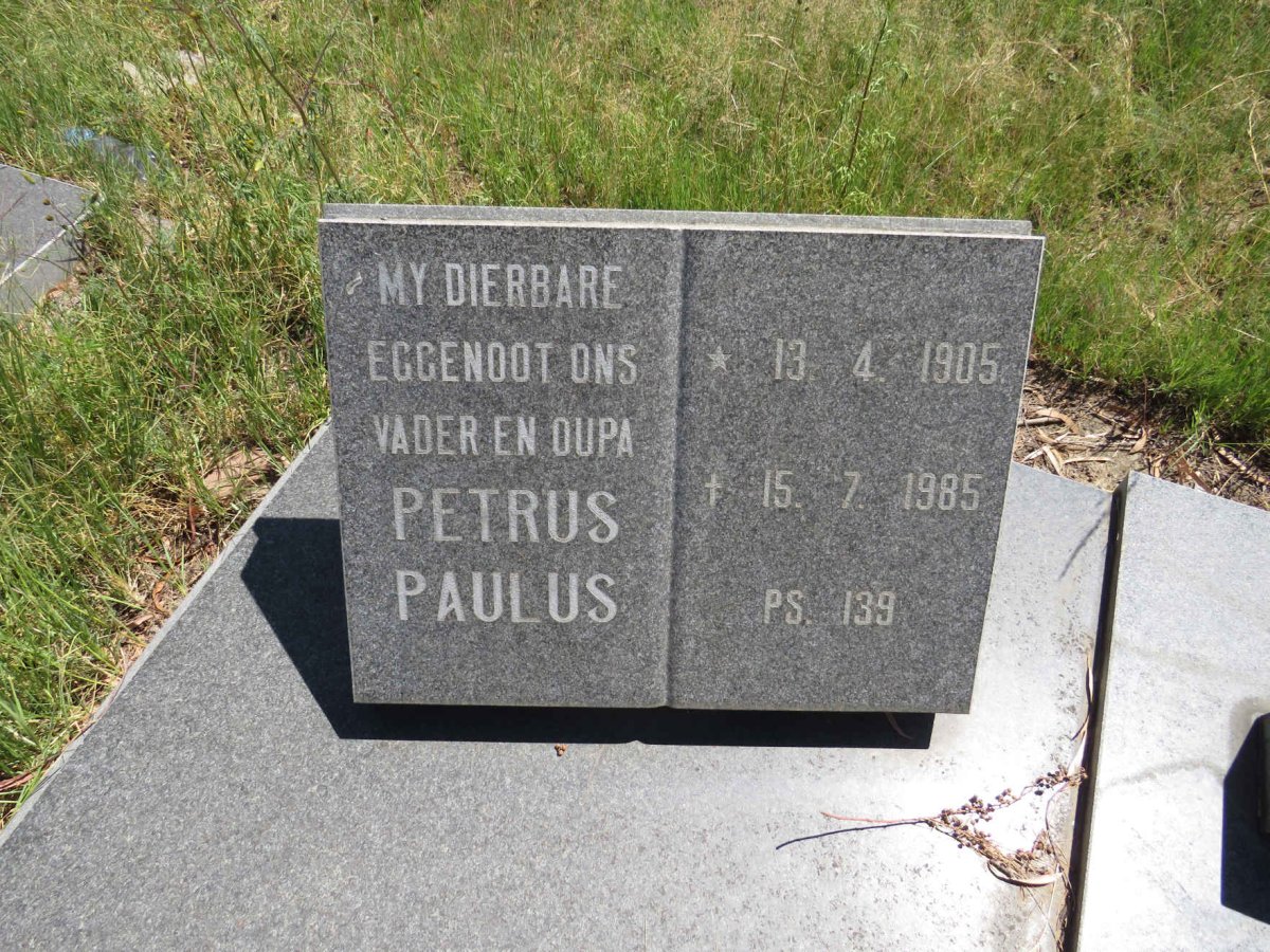 STEYN Petrus Paulus 1905-1985 & Martha Elizabeth TALJAARD 1910-1992 _3