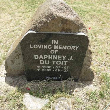 TOIT Daphney I., du 1936-2005