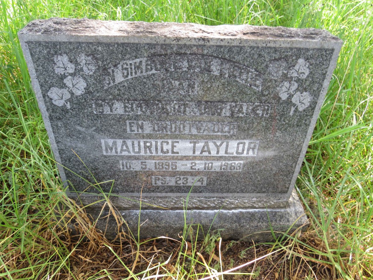 TAYLOR Maurice 1895-1963
