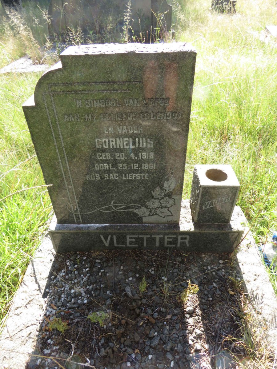 VLETTER Cornelius 1918-1961