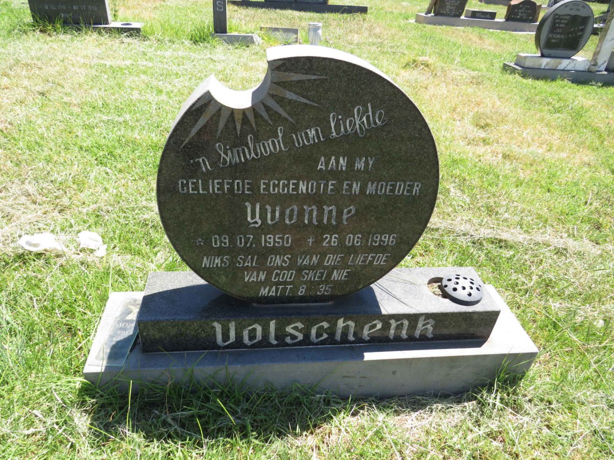 VOLSCHENK Yvonne 1950-1996