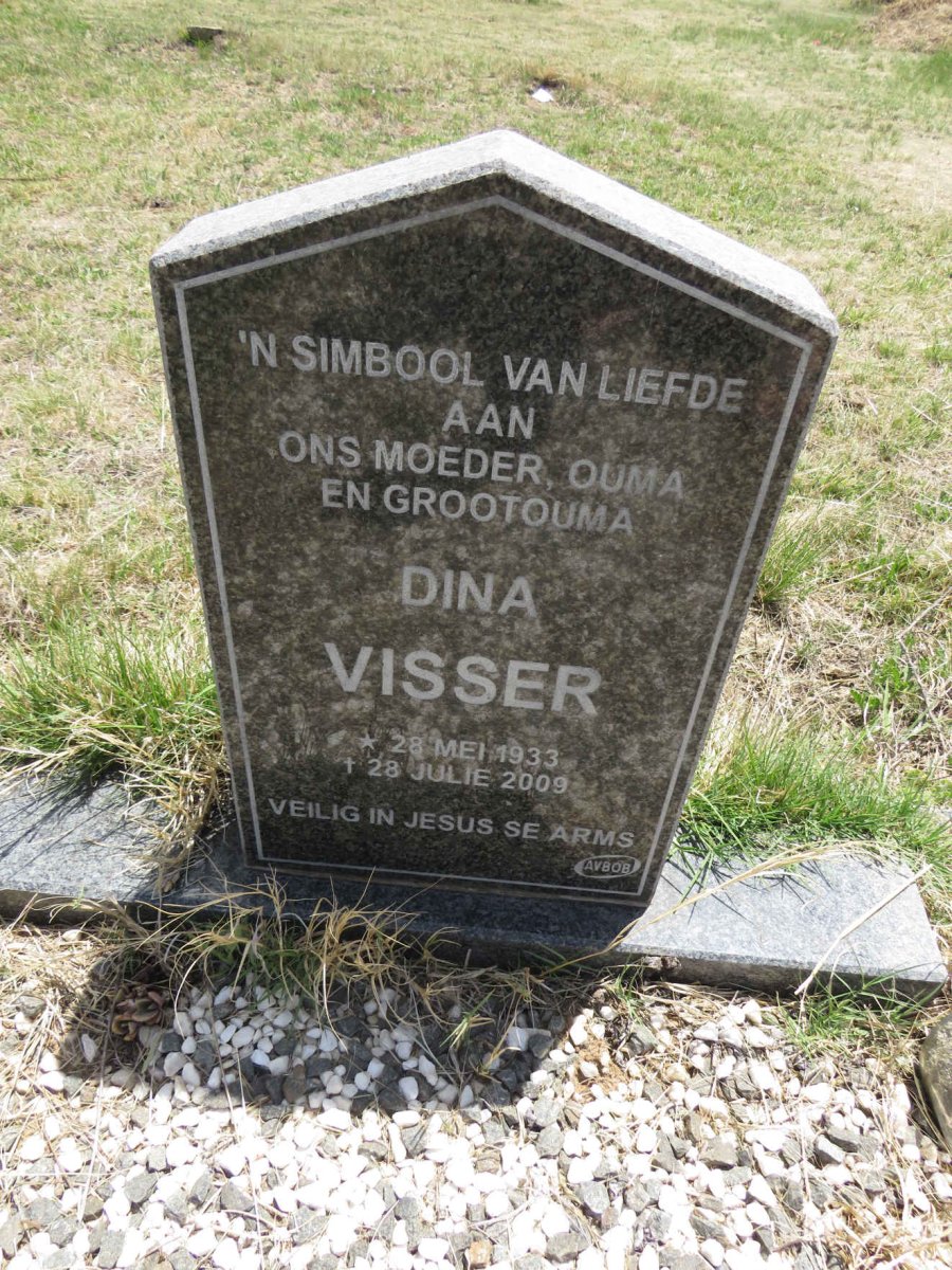 VISSER Dina 1933-2009