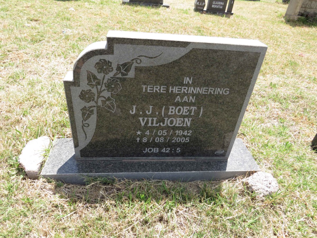 VILJOEN J.J. 1942-2005