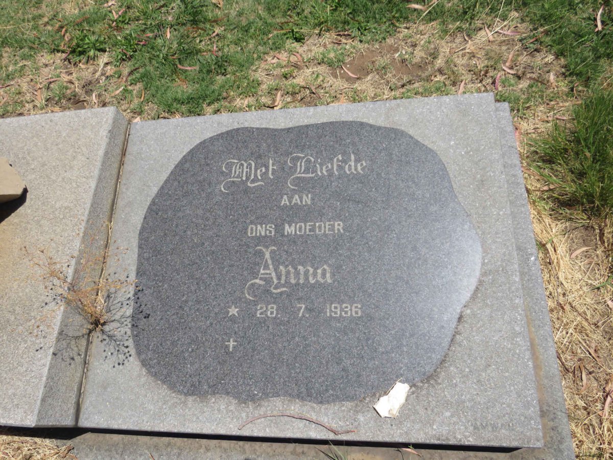 VUUREN Jan, Janse van 1935-1989 & Anna 1936- _3