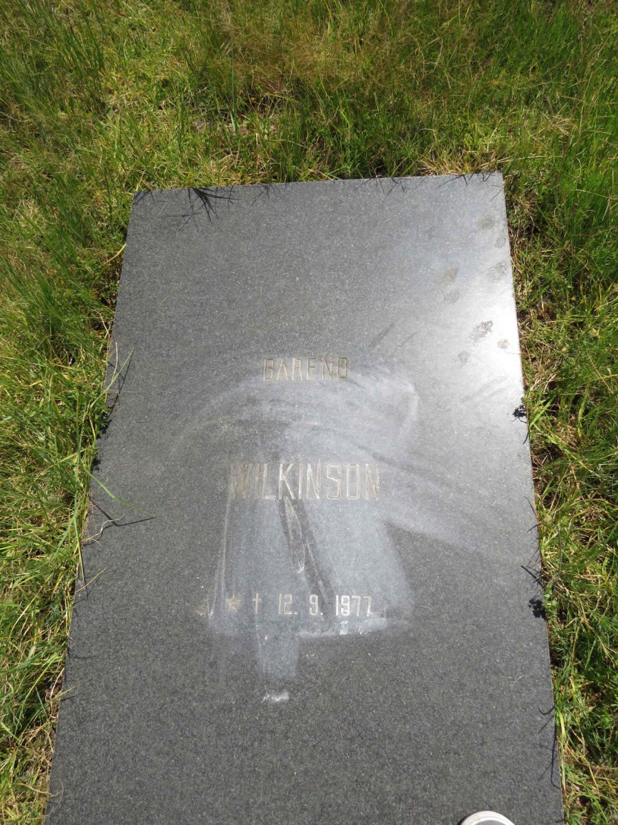 WILKINSON Barend 1977-1977