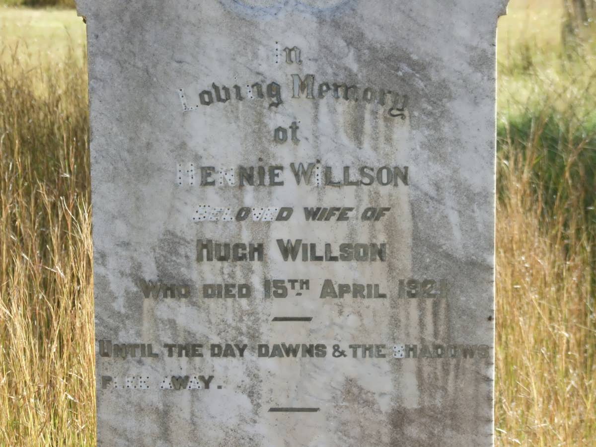WILLSON Hennie -1921 :: WILLSON Richard van Heerden 1910-1951 _2