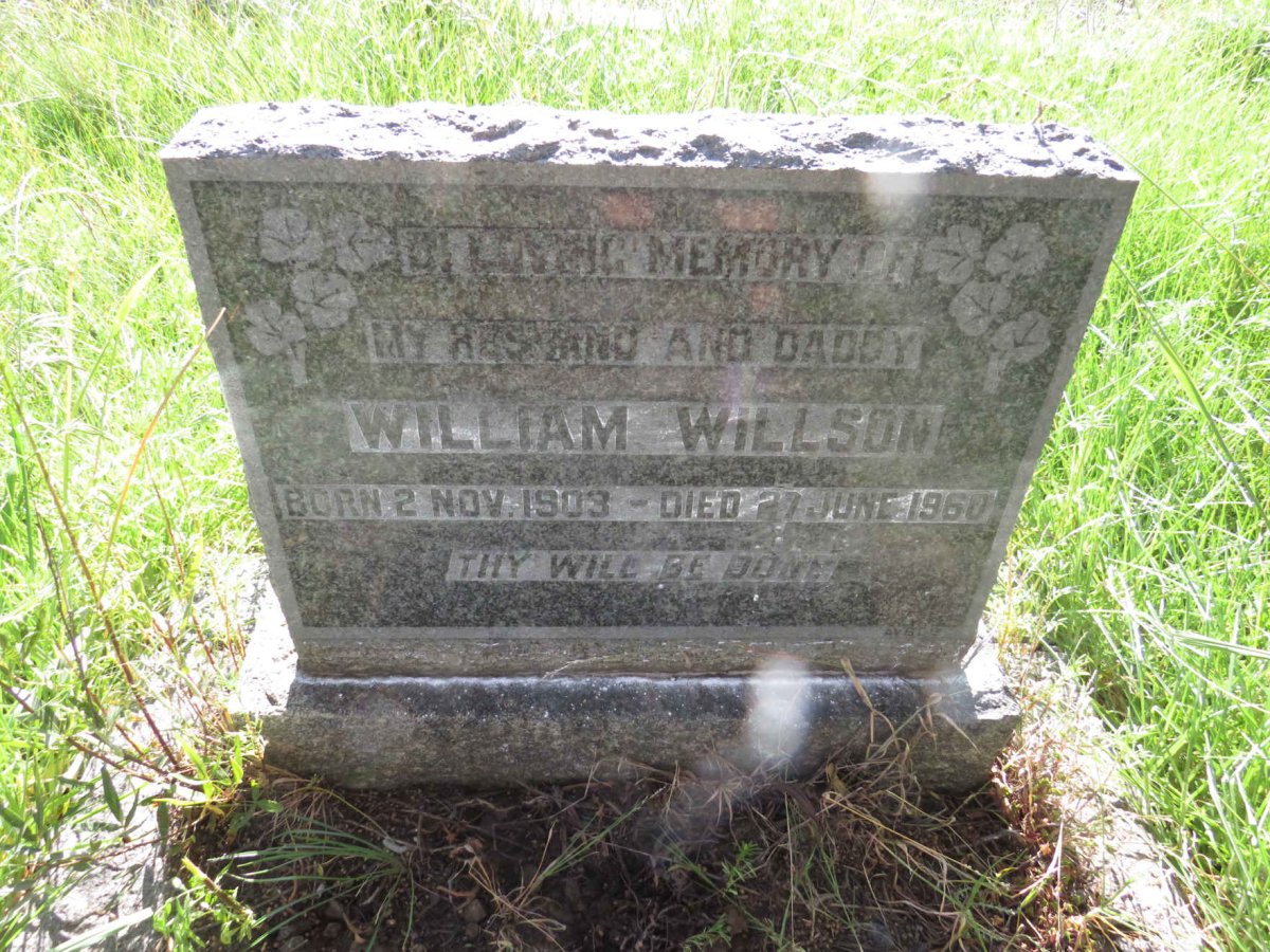 WILLSON William 1903-1960