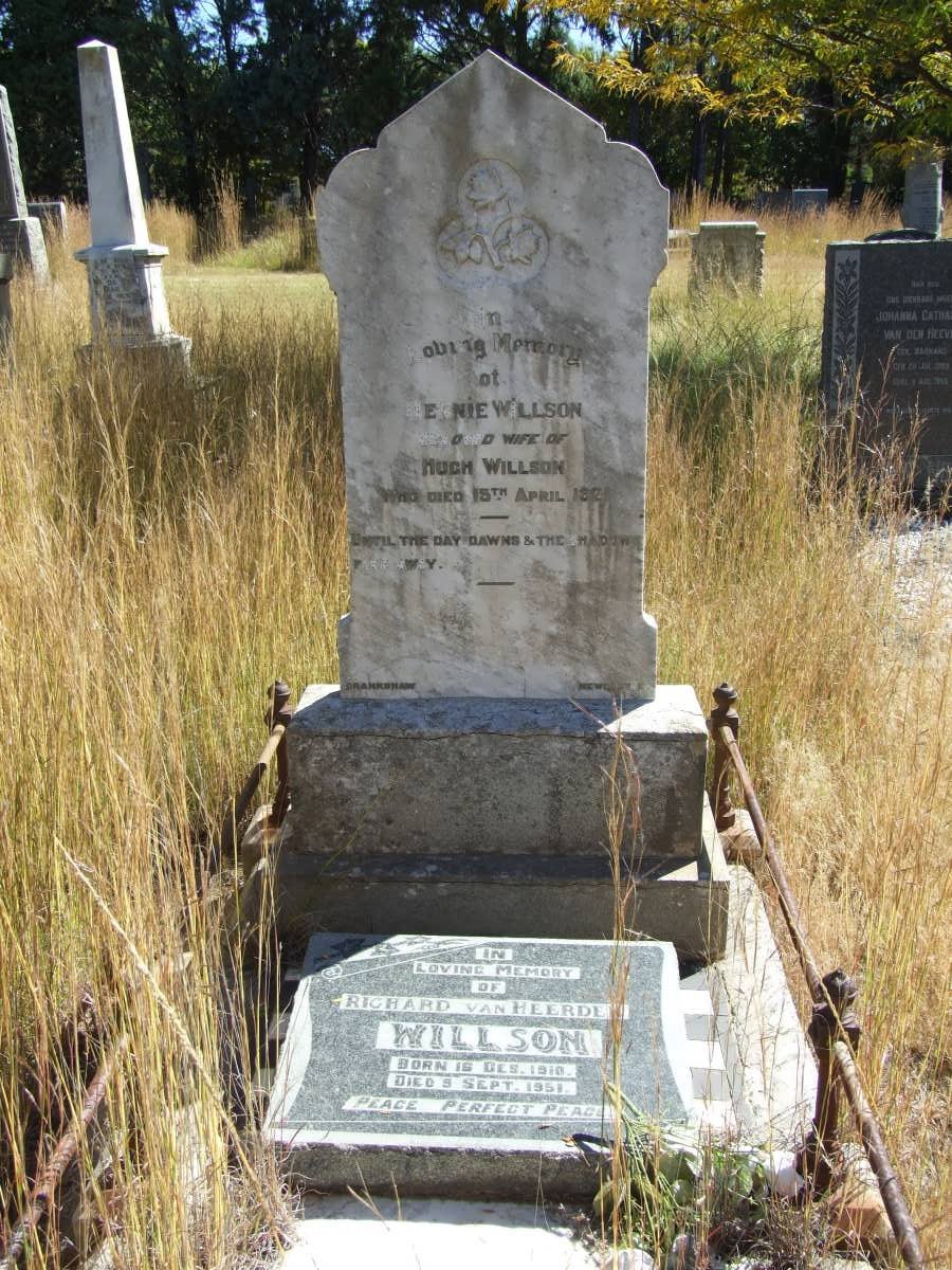 WILLSON Hennie -1921 :: WILLSON Richard van Heerden 1910-1951 _1
