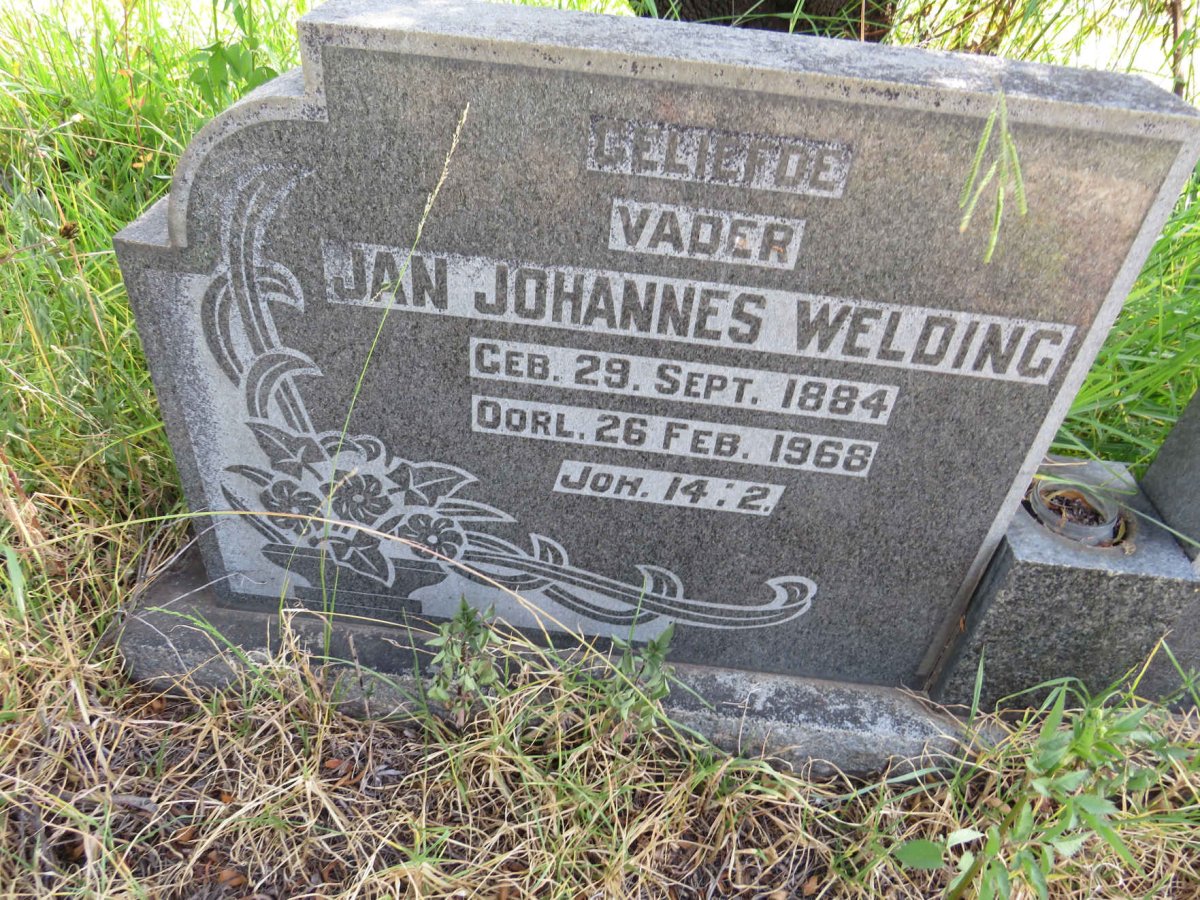 WELDING Jan Johannes 1884-1968