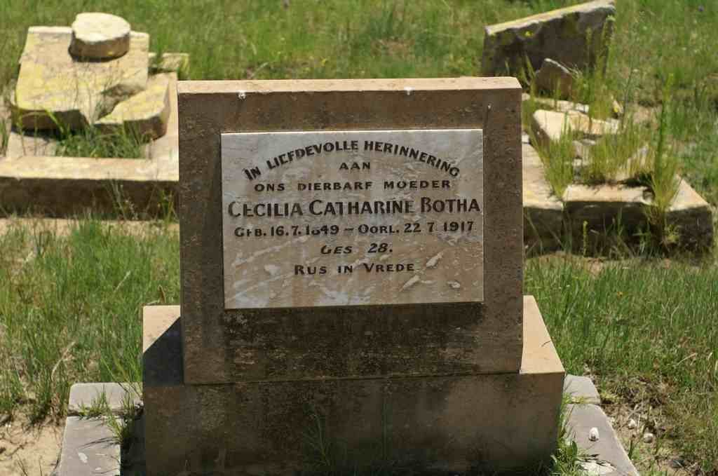 BOTHA Cecilia Catharina 1849-1917