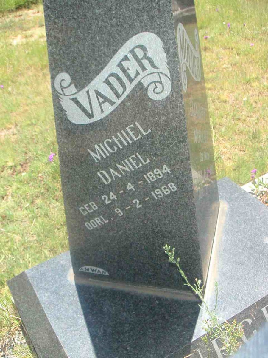BURGER Michiel Daniel 1894-1969 &amp; Elizabeth Margaret SMITH 1893-1980