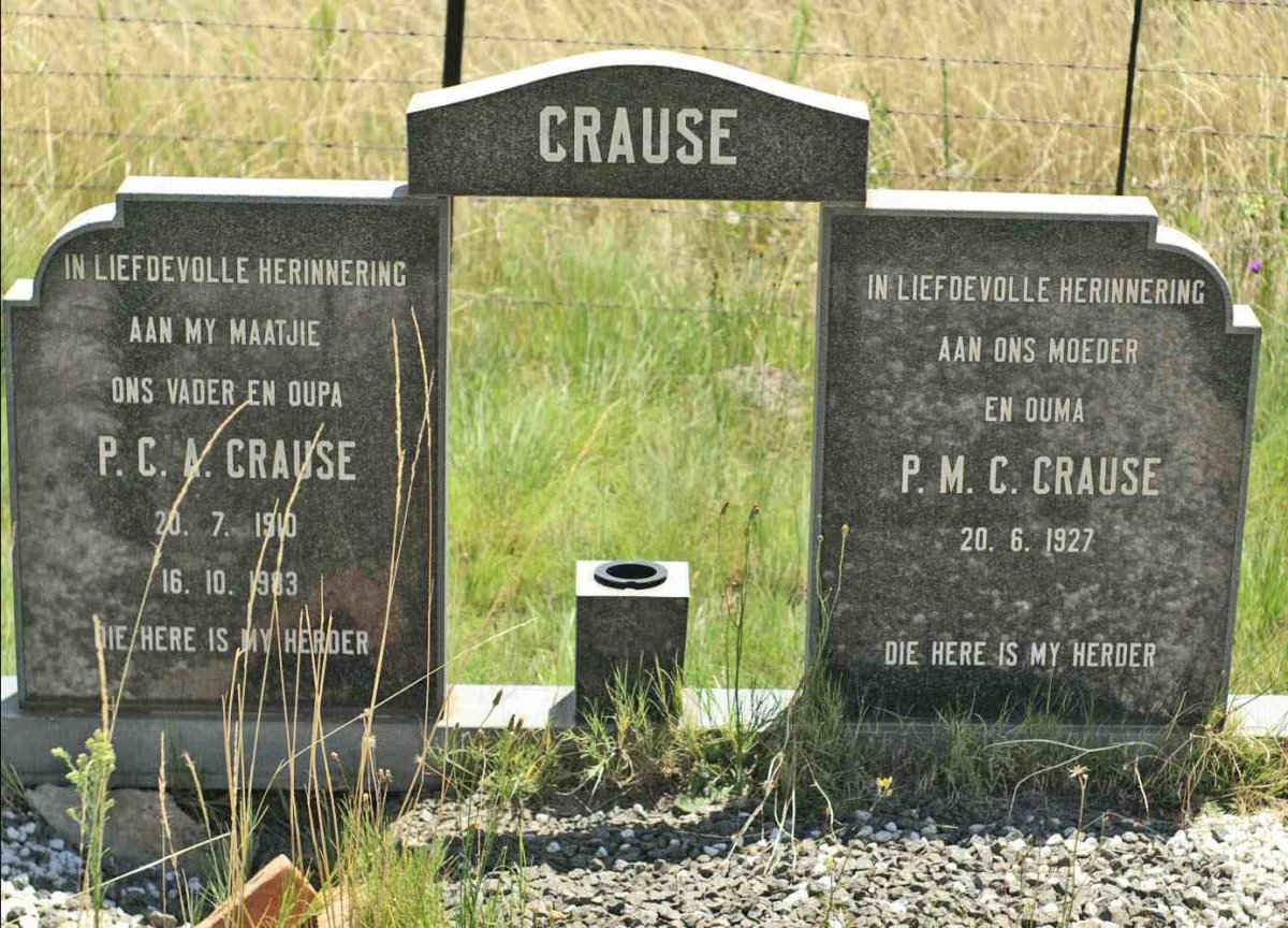 CRAUSE P.C.A. 1910-1983 &amp; P.M.C. 1927-