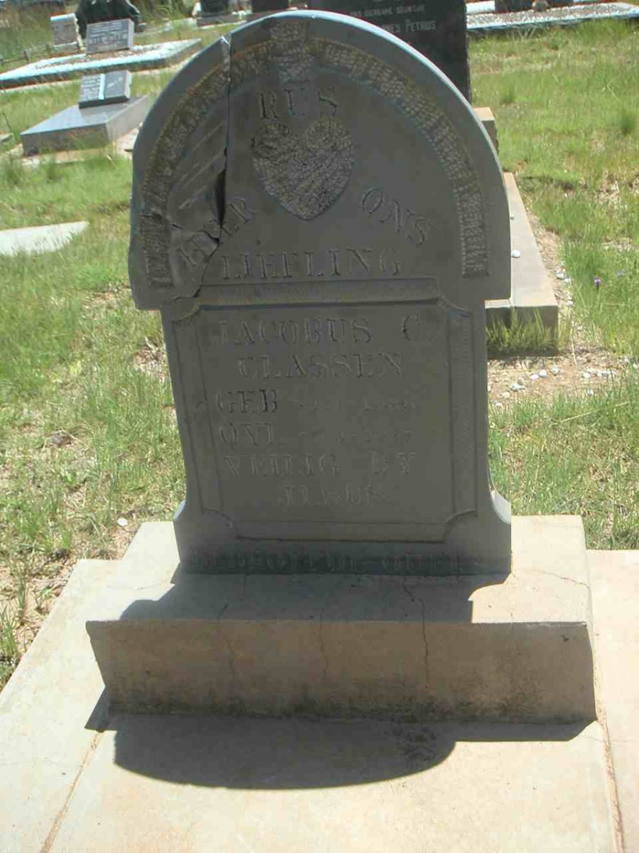 CLASSEN Jacobus C. 1936-1937