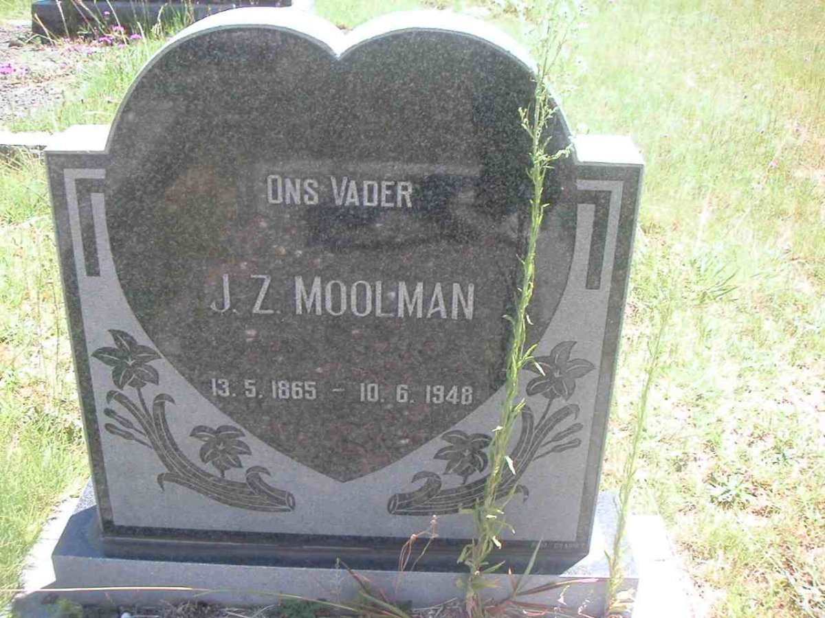 MOOLMAN J.Z. 1865-1948