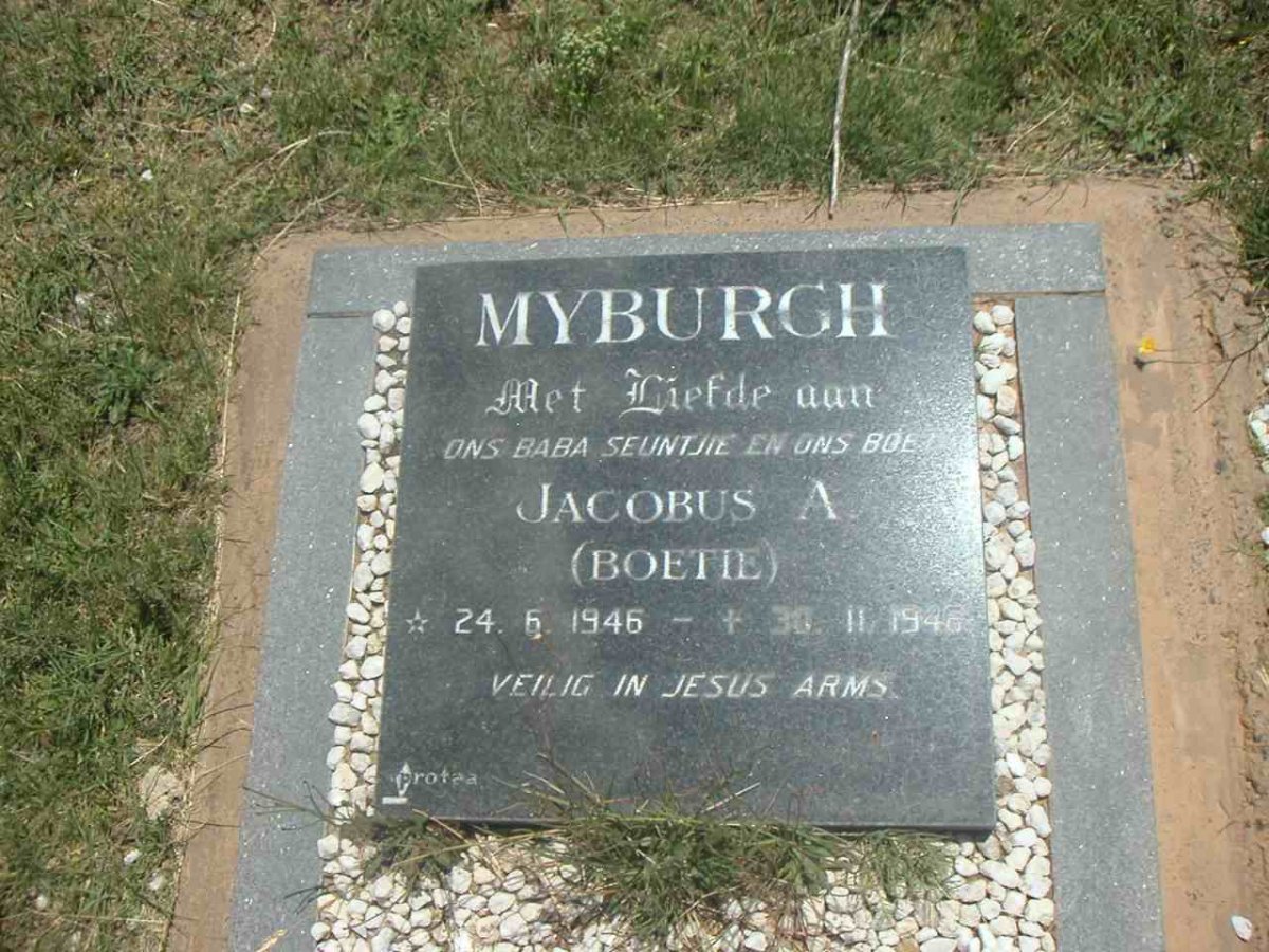 MYBURGH Jacobus A. 1946-1946