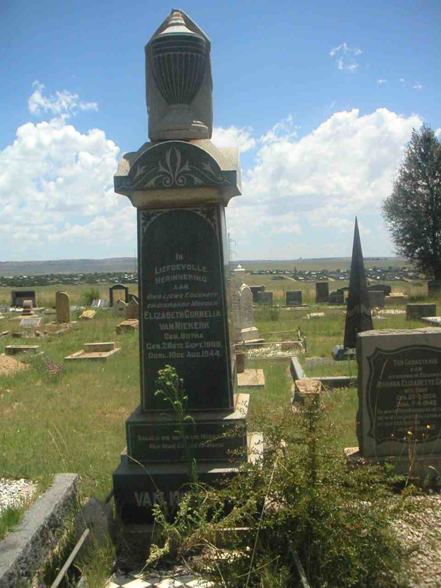 NIEKERK Elizabeth Cornelia, van nee BOTHA 1888-1944 _1