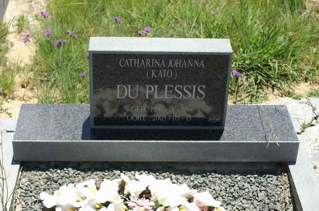 PLESSIS Catharina Johanna, du 1939-2005