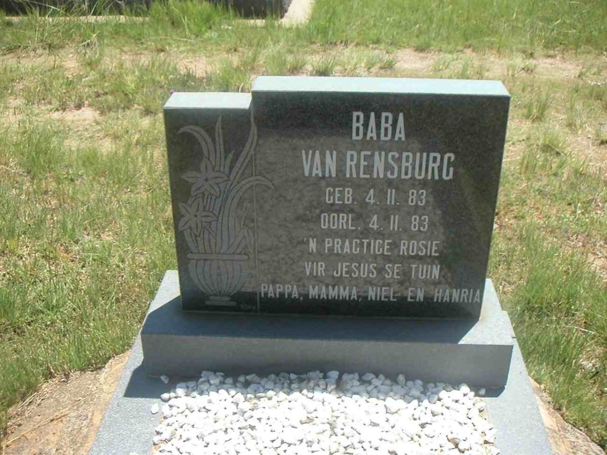 RENSBURG Baba, van 1983-1983