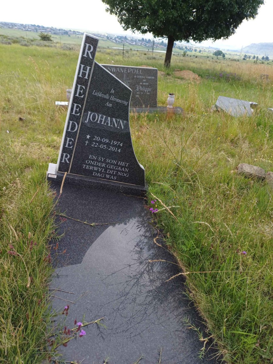 RHEEDER Johann 1974-2014