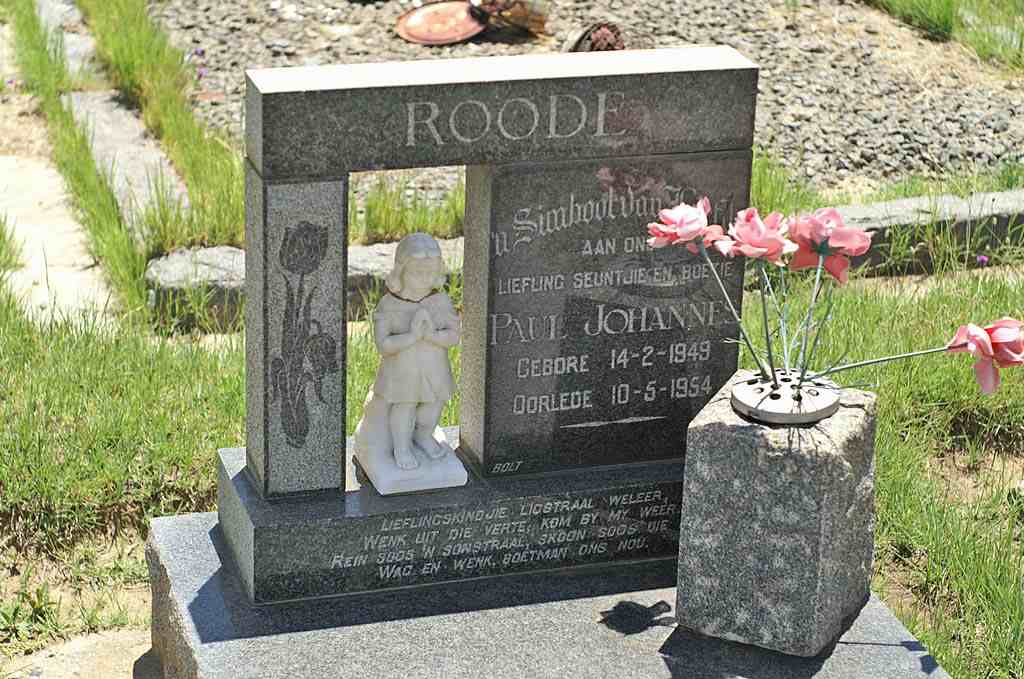 ROODE Paul Johannes 1949-1954