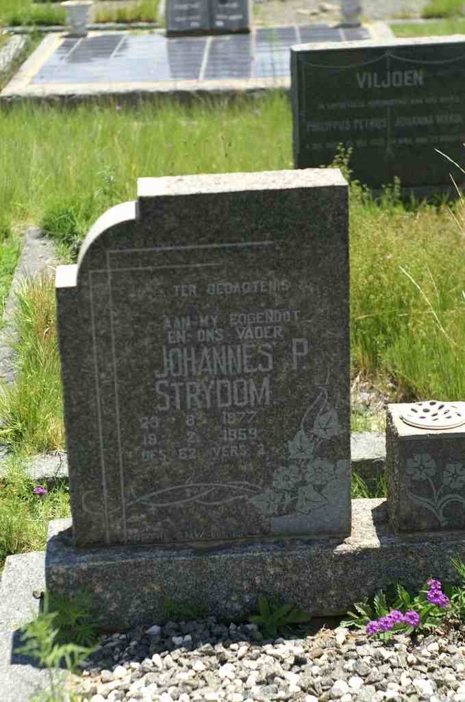 STRYDOM Johannes P. 1877-1959 &amp; Sarah Isabbella Johanna VAN DER WATT 1893-1961