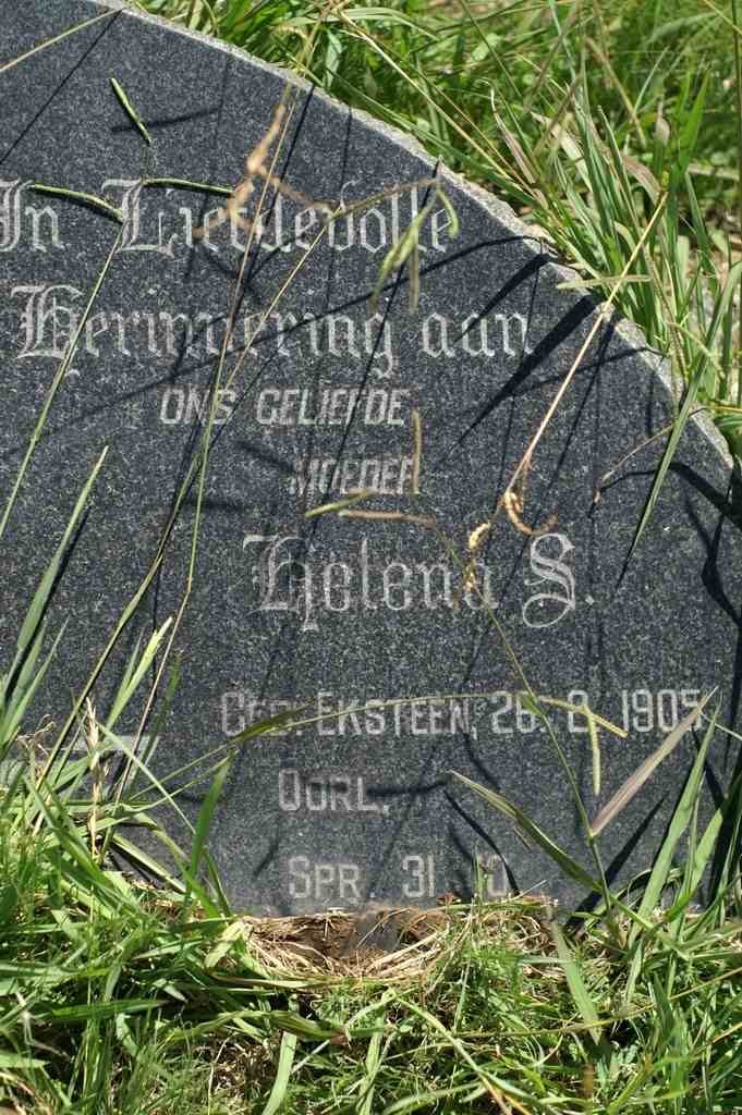 ? Johannes W. 1898-1955 &amp; Helena S. EKSTEEN 1905-