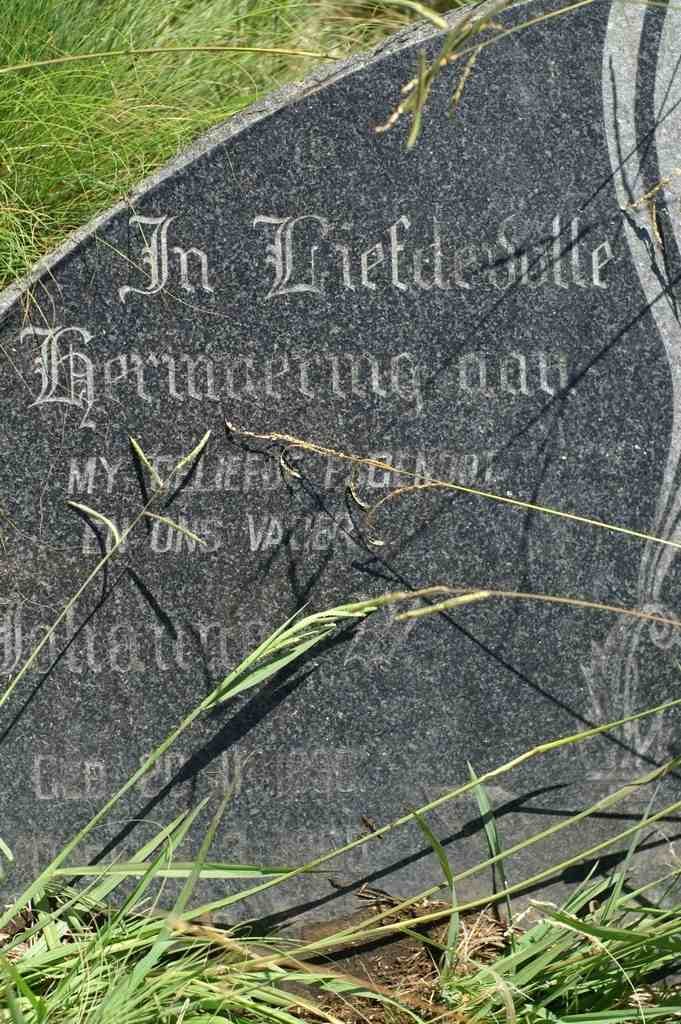 ? Johannes W. 1898-1955 &amp; Helena S. EKSTEEN 1905-