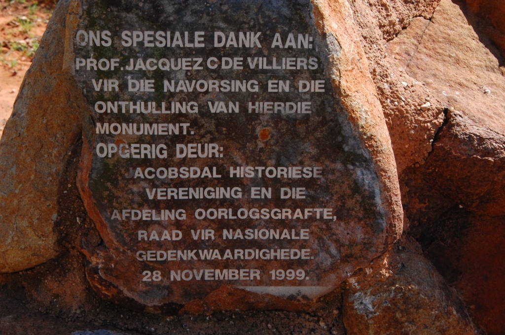 10.  Special thanks to Prof Jacquez C. de Villiers