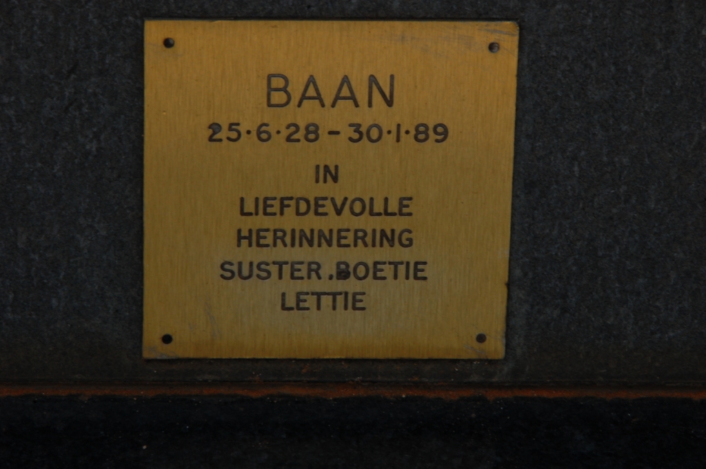 ? Baan 1928-1989