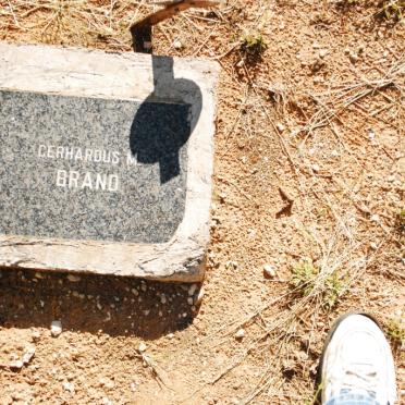 BRAND Gerhardus.M.