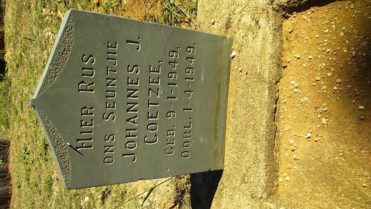 COETZEE Johannes J. 1949-1949