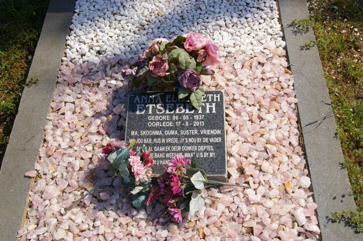 ETSEBETH Anna Elizabeth 1937-2013