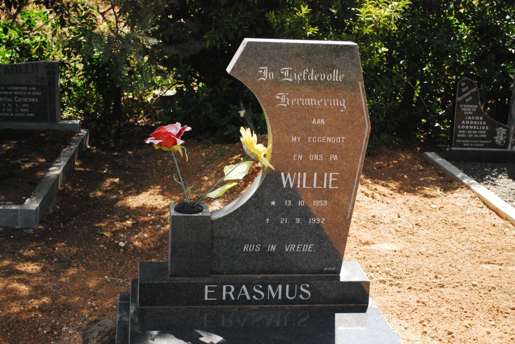ERASMUS Willie 1953-1992