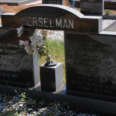 HERSELMAN Samuel 1908-1980 &amp; Petronella 19??-19??