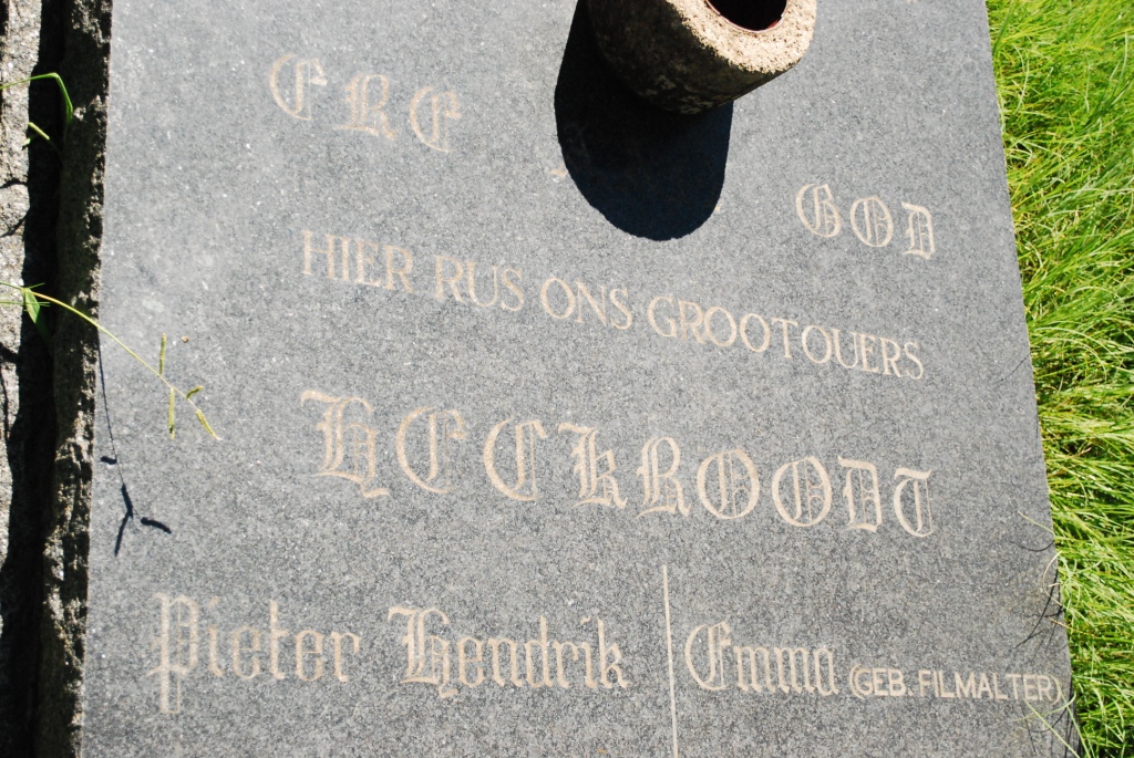 HECKROODT Pieter Hendrik  1822-1906 &amp; Emma FILMATER 1831-1900
