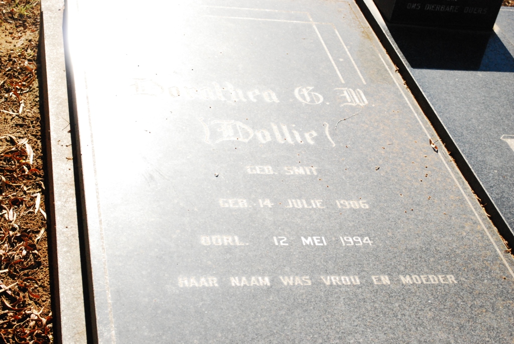 KOLBE ?.C.W. nee SMIT 1906-1994