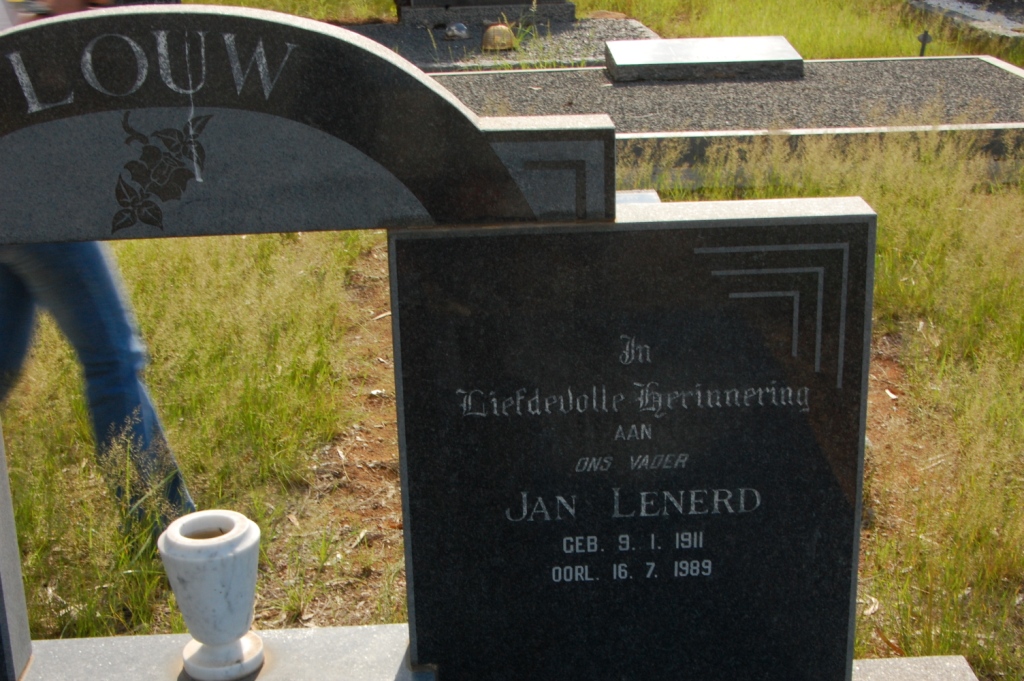 LOUW Jan Lenerd 1911-1989