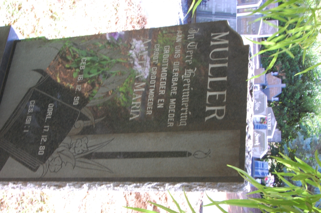 MULLER Amelia Maria 1890-1980